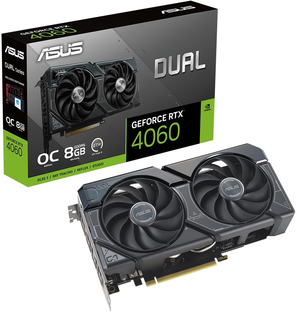 GeForce RTX 4060 Dual O8G 8GB GDDR6 128 Bit Ekran Kartı