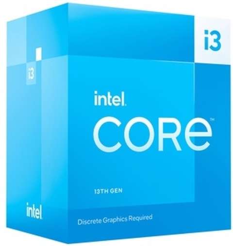 Core i3 13100F 3.40 Ghz 4 Çekirdek 12MB 1700p 10nm İşlemci