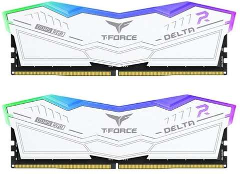 32GB(2x16) Delta RGB White EXPO 5600mhz CL32 DDR5 Ram ()