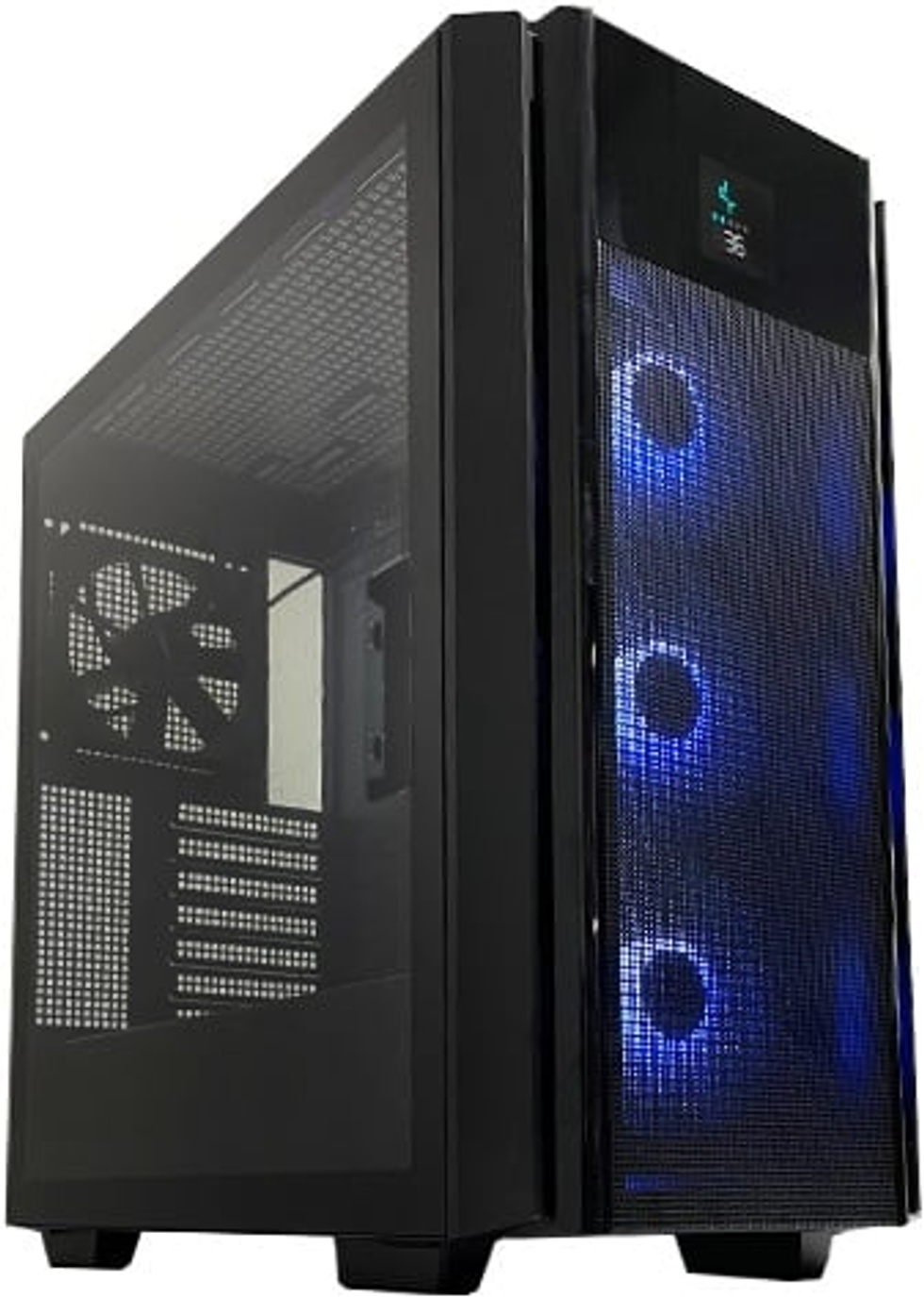 CH510 Mesh Digital 650W 80+ Tempered Glass ARGB USB 3.0 ATX Mid Tower Kasa