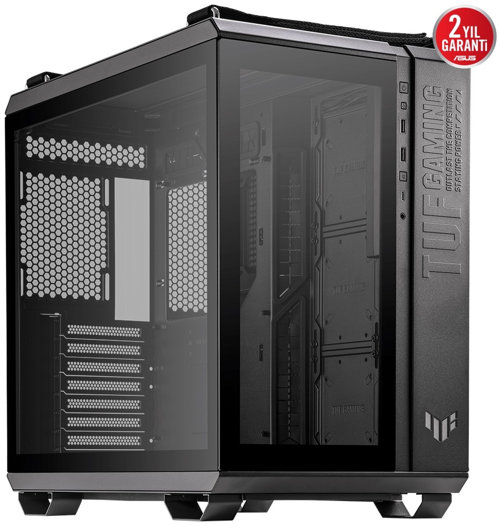 GT502 V2 Tempered Glass Siyah USB 3.2 ATX Mid Tower Kasa