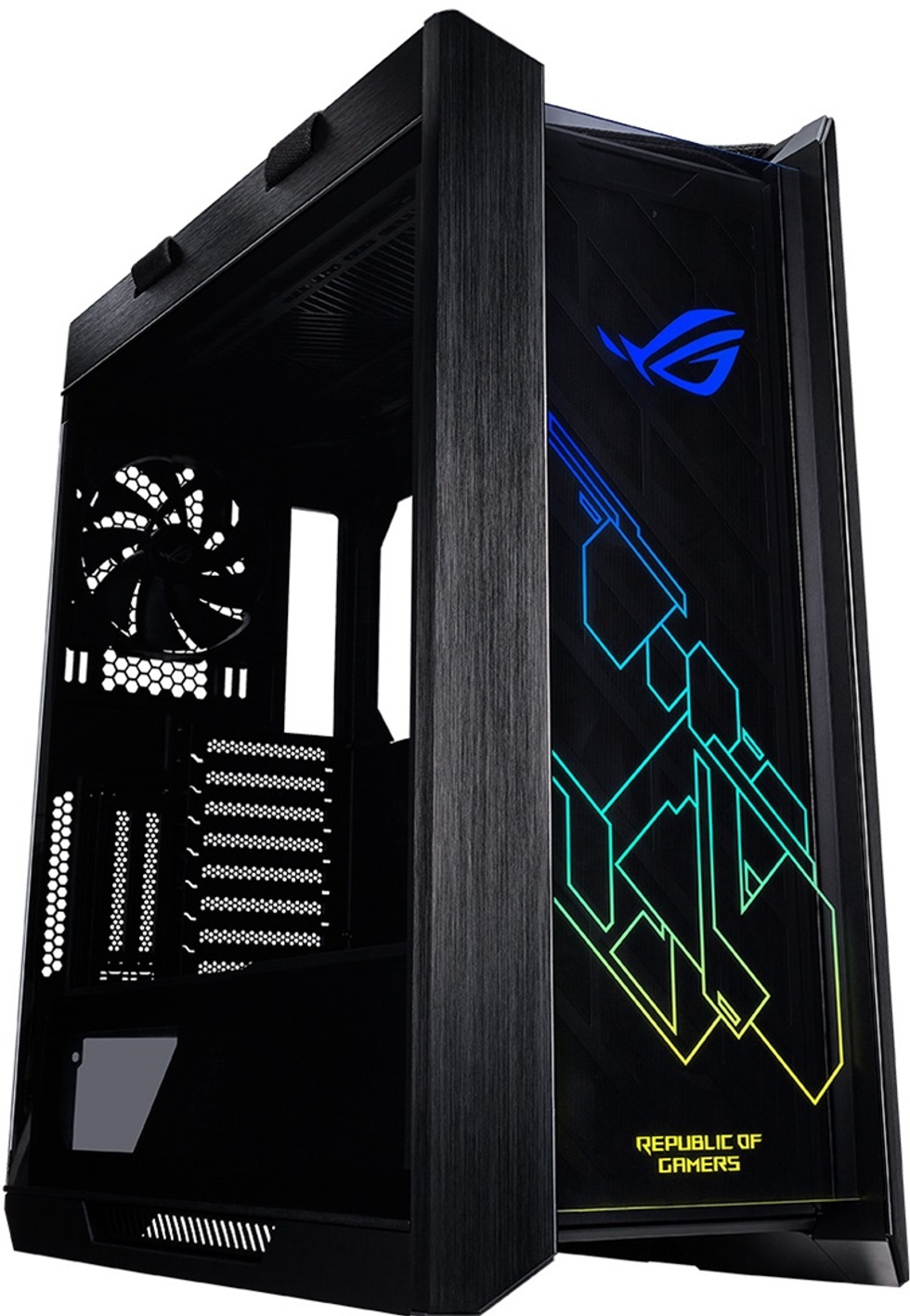 Rog Strix GX601 Helios Tempered Glass RGB Siyah USB 3.0 ATX Mid Tower Kasa