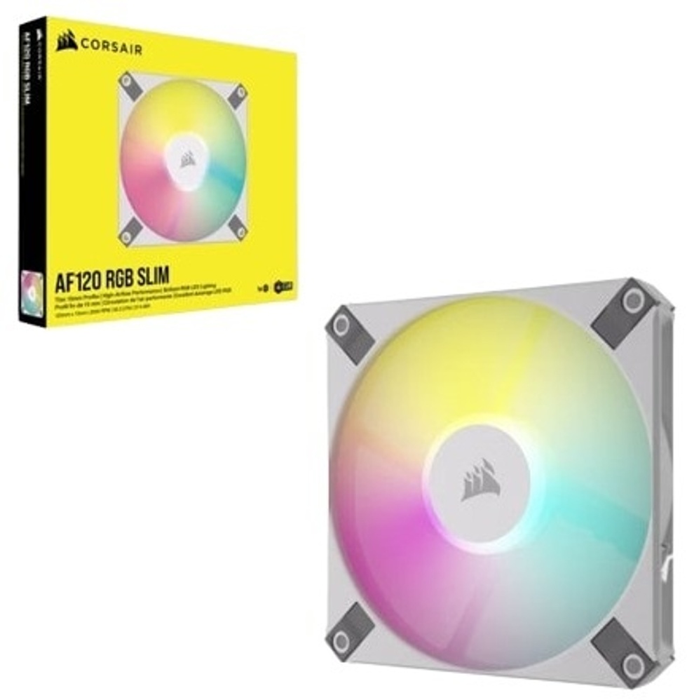 AF120 RGB Slim White 120 mm PWM Fan