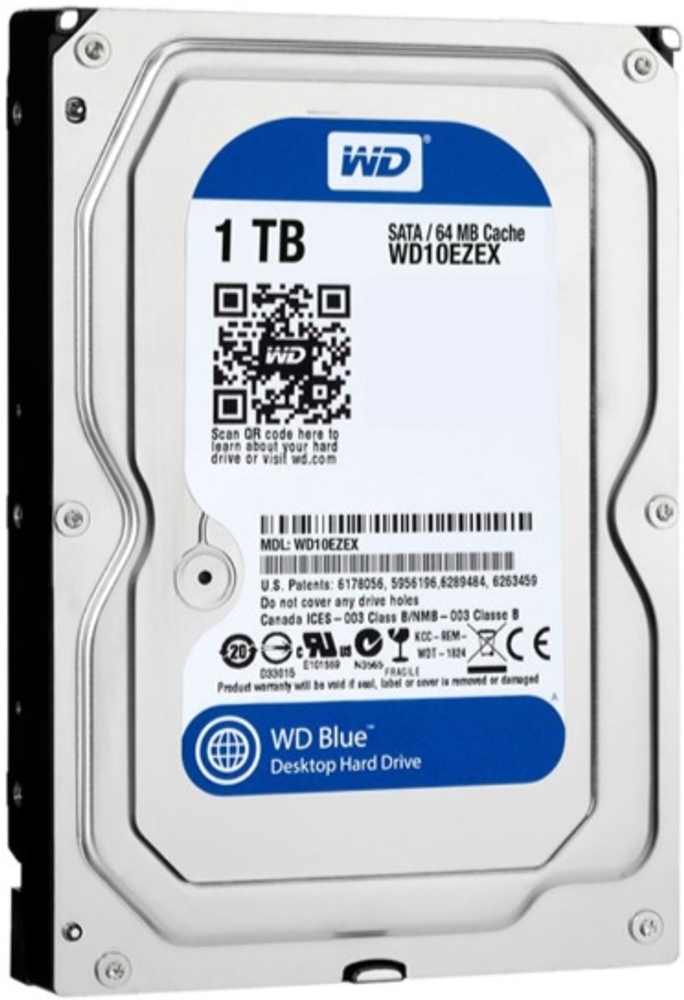 1TB Blue 64MB 7200rpm () Harddisk