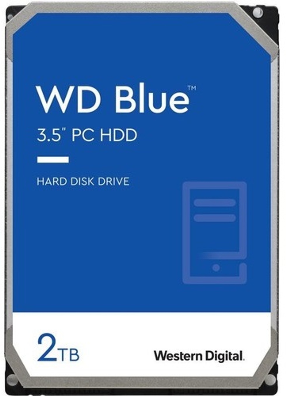 2TB Blue 256MB 7200rpm () Harddisk