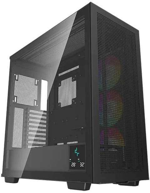 MORPHEUS Black ARGB Tempered Glass USB 3.0 ATX Mid Tower Kasa