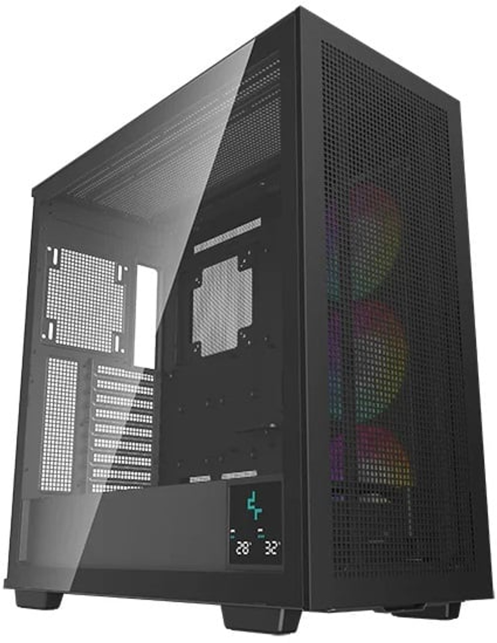 MORPHEUS Black ARGB Tempered Glass USB 3.0 ATX Mid Tower Kasa