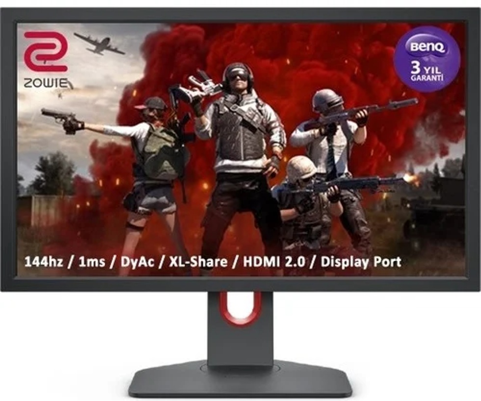 Zowie 24" 1ms 144hz HDMI,DisplayPort E-Spor Gaming Monitör