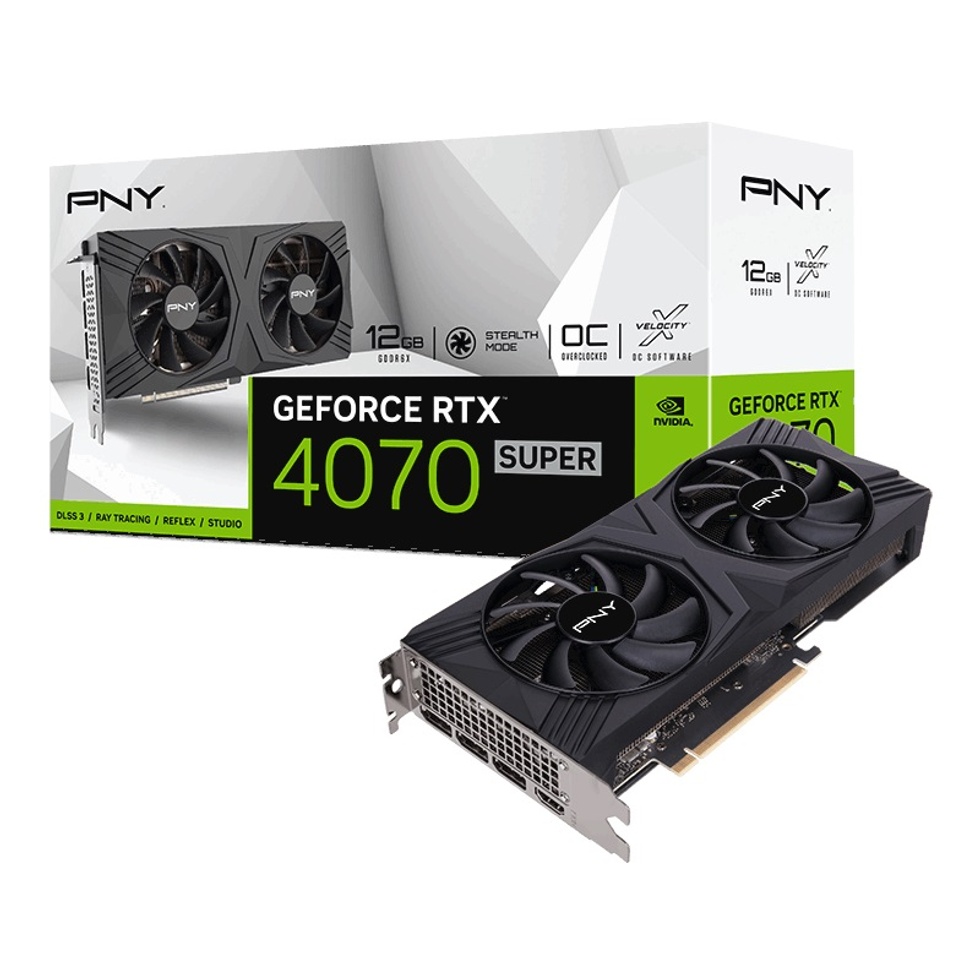 GeForce RTX 4070 Super VERTO Overclocked 12GB GDDR6X 192 Bit DLSS 3 Ekran Kartı