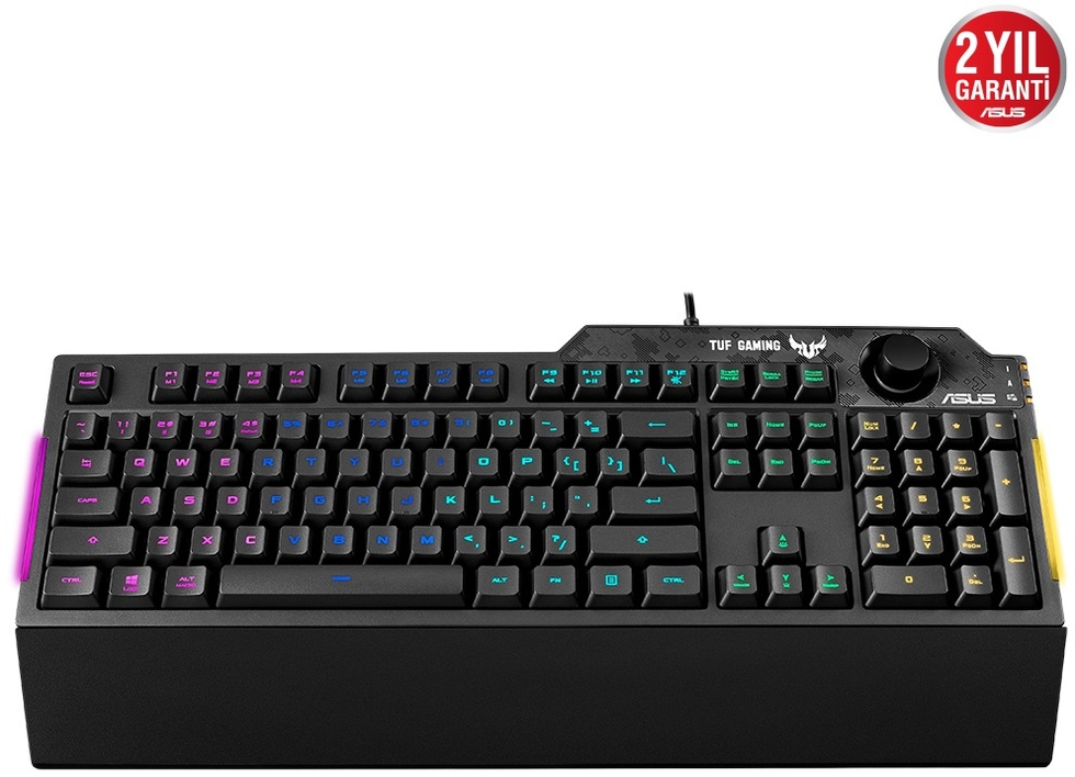 TUF Gaming K1 Membrane RGB Gaming Klavye