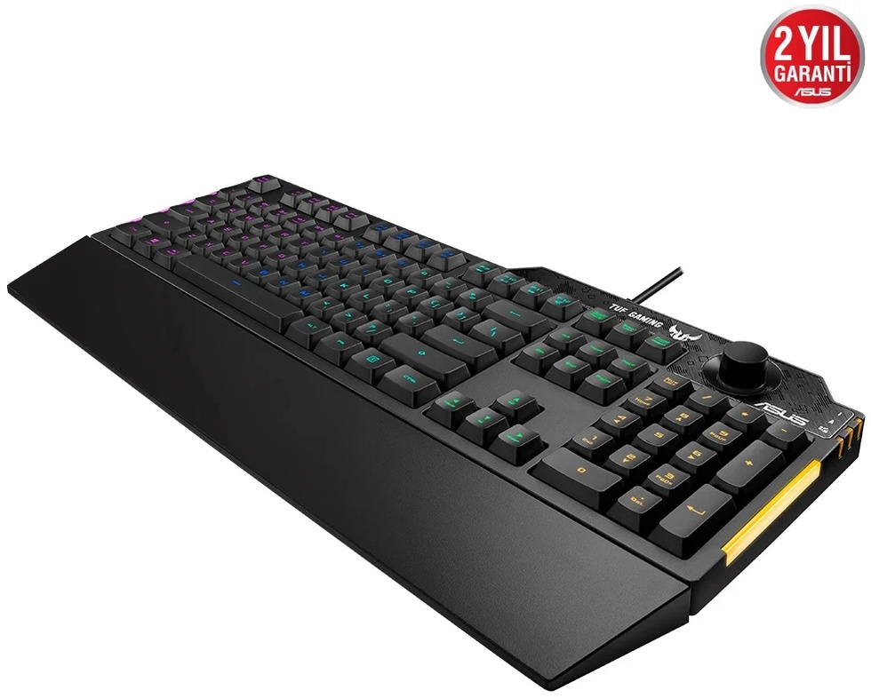 TUF Gaming K1 Membrane RGB Gaming Klavye