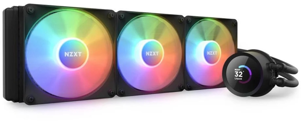 Kraken 360 Black RGB AIO LCD Display 360 mm Intel(1700p)-AMD Uyumlu Sıvı Soğutucu