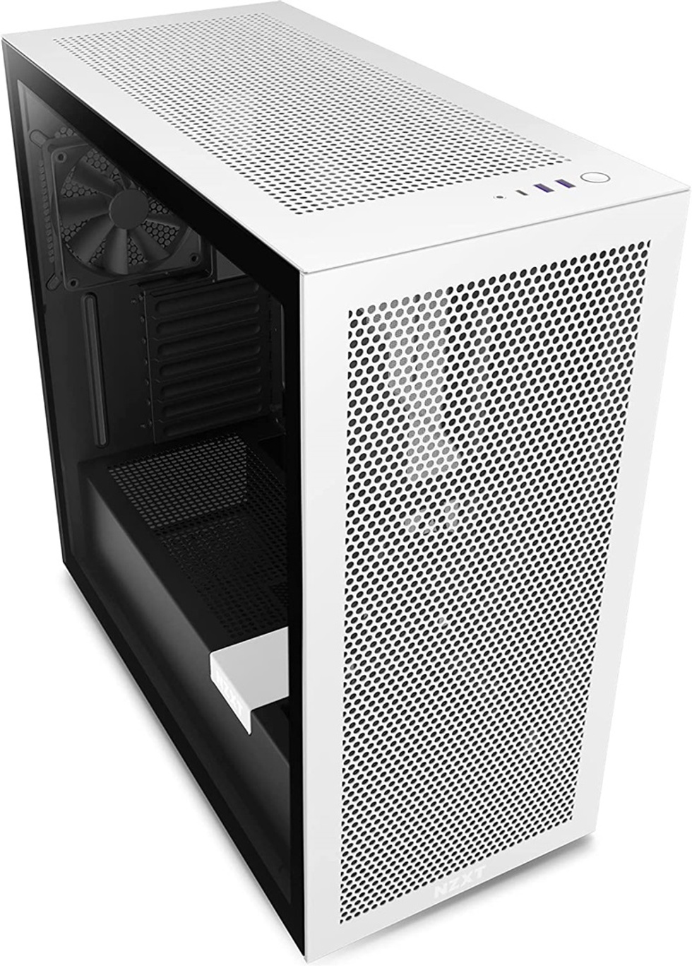 H7 Flow White/Black Tempered Glass RGB USB 3.2 ATX Mid Tower Kasa